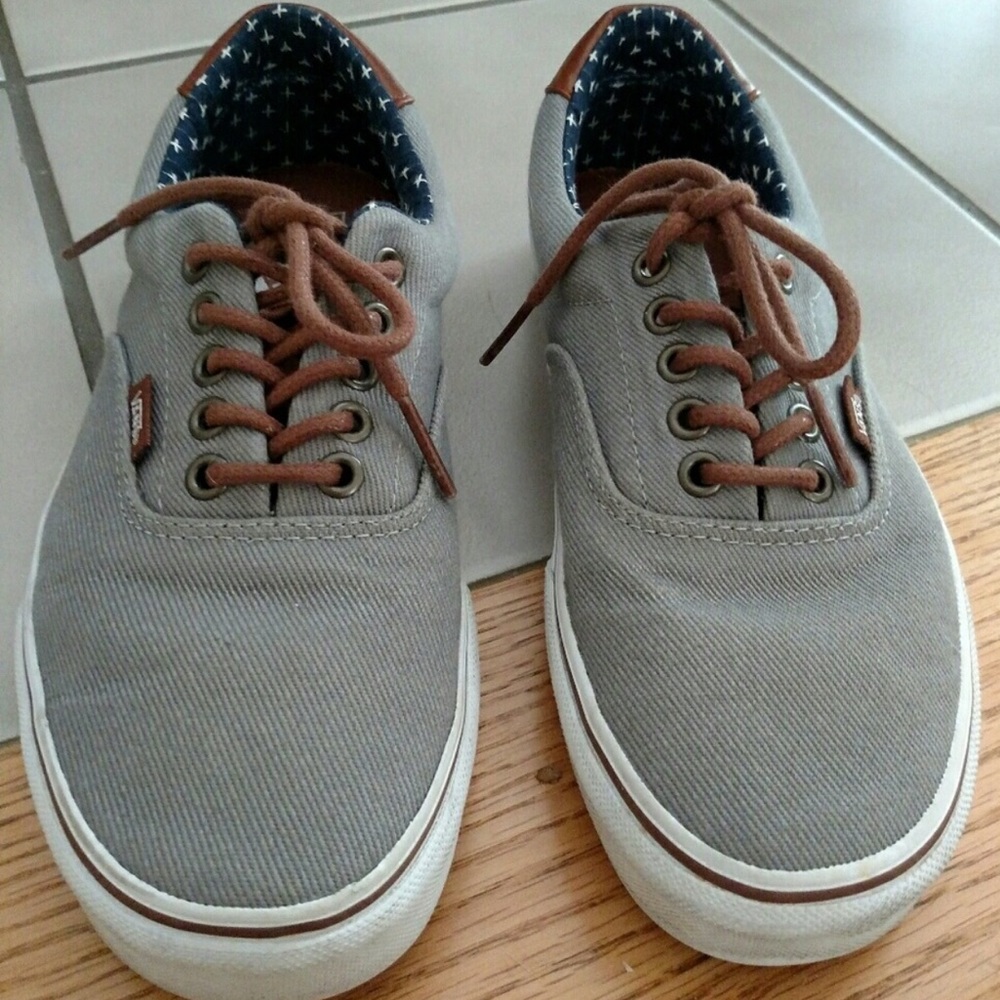 Vans Canvas & Leather Sneakers